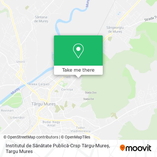 Institutul de Sănătate Publică-Crsp Târgu-Mureș map