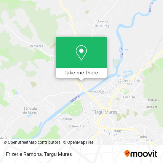 Frizerie Ramona map