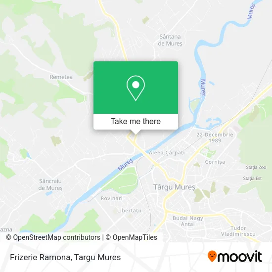 Frizerie Ramona map