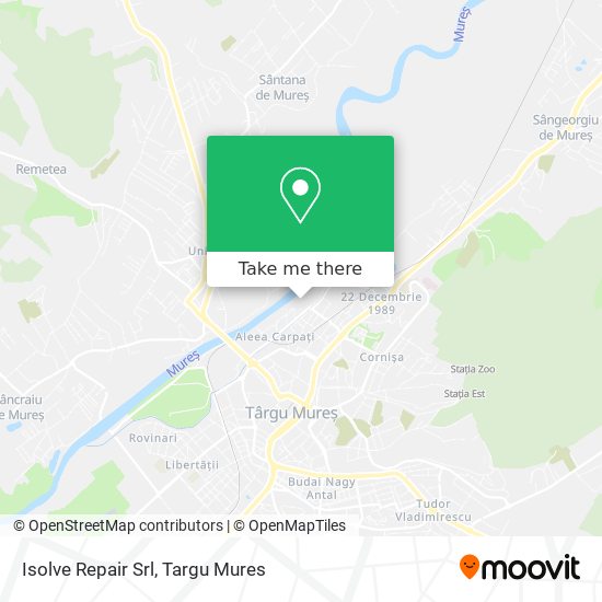 Isolve Repair Srl map