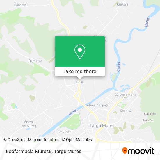 Ecofarmacia Mures8 map