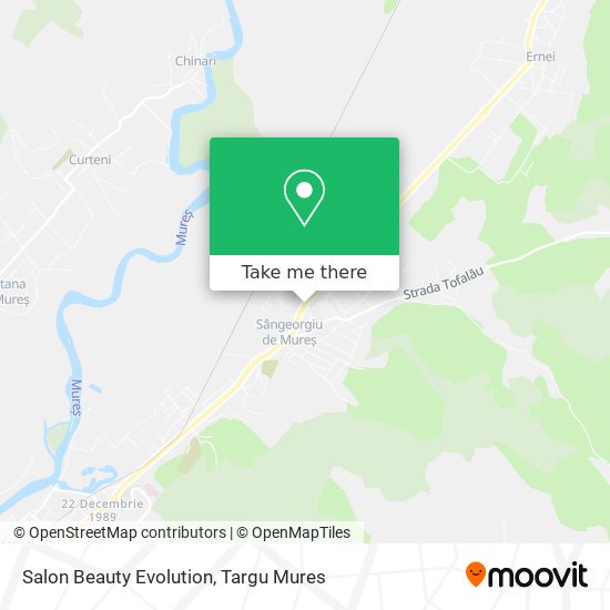 Salon Beauty Evolution map