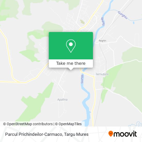 Parcul Prichindeilor-Carmaco map