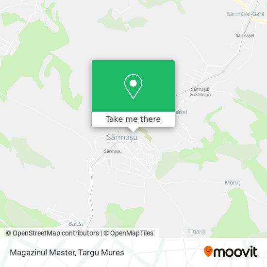 Magazinul Mester map