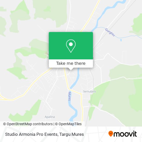 Studio Armonia Pro Events map