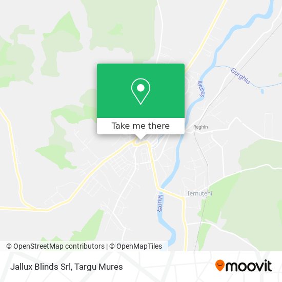 Jallux Blinds Srl map