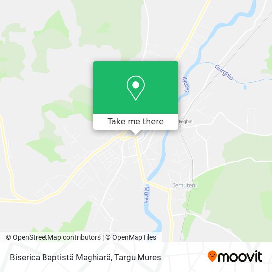 Biserica Baptistă Maghiară map