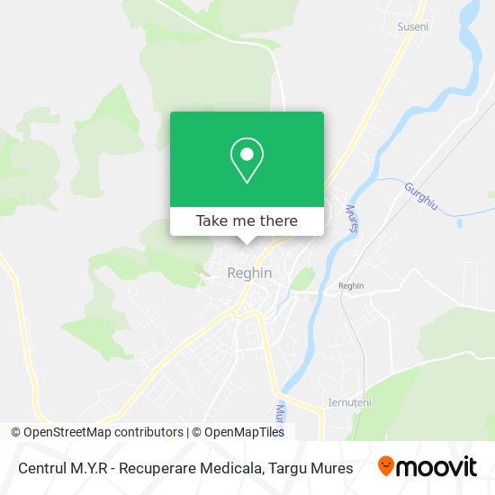 Centrul M.Y.R - Recuperare Medicala map