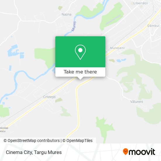 Cinema City map