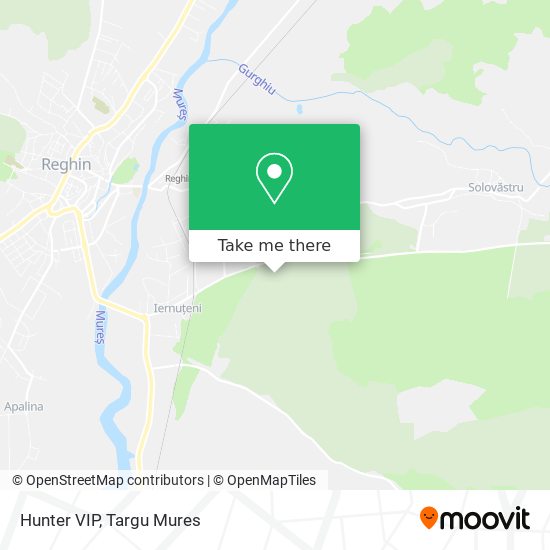 Hunter VIP map