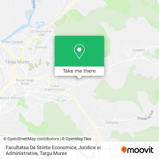 Facultatea De Stiinte Economice, Juridice si Administrative map