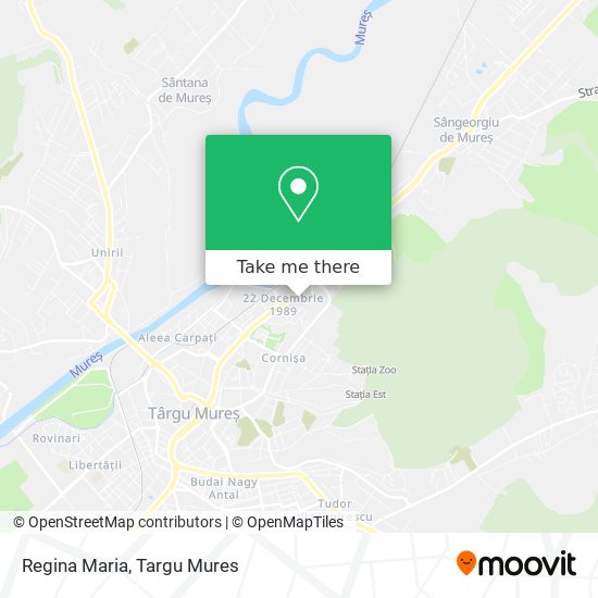 Regina Maria map