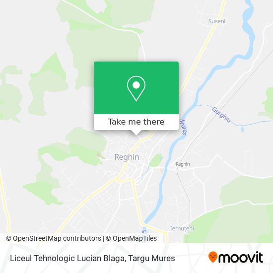 Liceul Tehnologic Lucian Blaga map