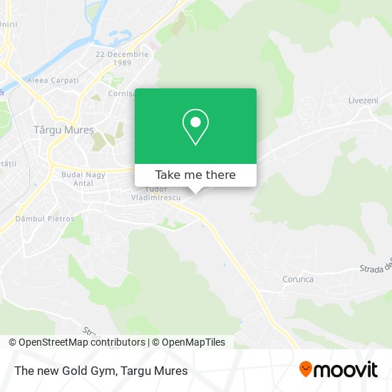 The new Gold Gym map