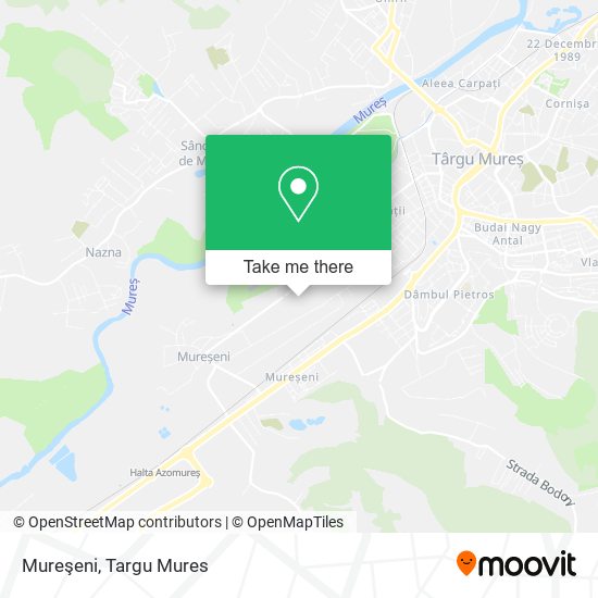 Mureşeni map