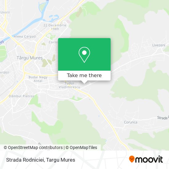 Strada Rodniciei map