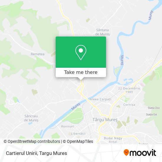 Cartierul  Unirii map