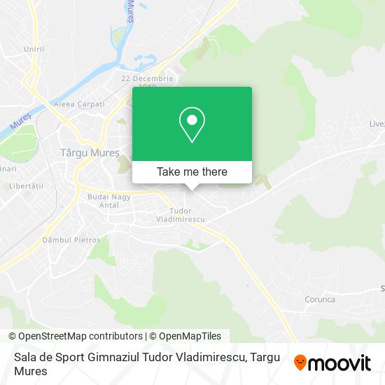 Sala de Sport Gimnaziul  Tudor Vladimirescu map