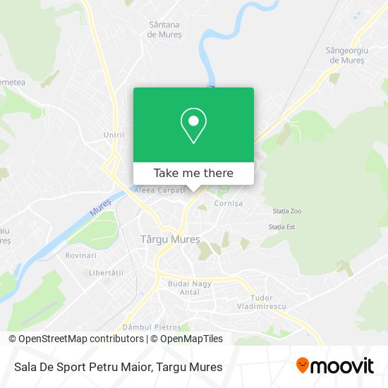 Sala De Sport Petru Maior map