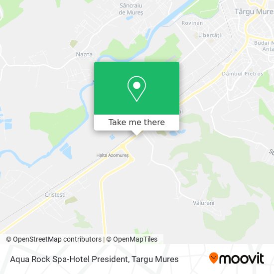 Aqua Rock Spa-Hotel President map