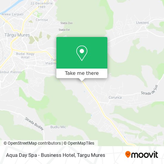 Aqua Day Spa - Business Hotel map