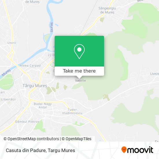 Casuta din Padure map