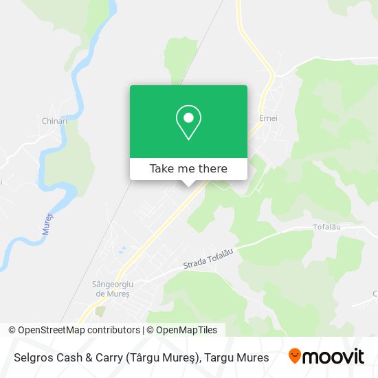Selgros Cash & Carry (Târgu Mureş) map