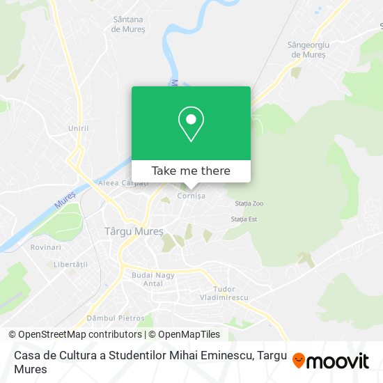 Casa de Cultura a Studentilor  Mihai Eminescu map