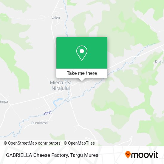 GABRIELLA Cheese Factory map