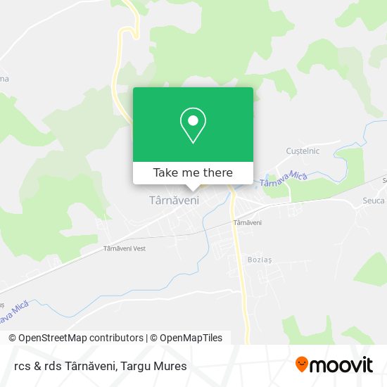 rcs & rds Târnăveni map