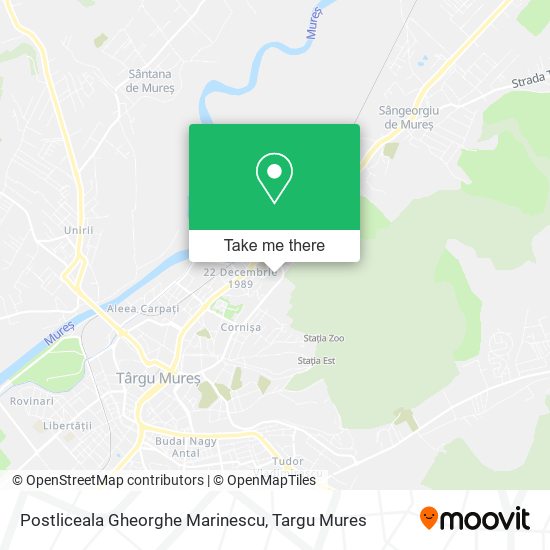 Postliceala Gheorghe Marinescu map