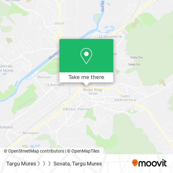 Targu Mures 》》》Sovata map