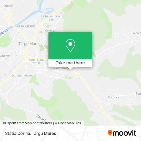 Statia Corina map