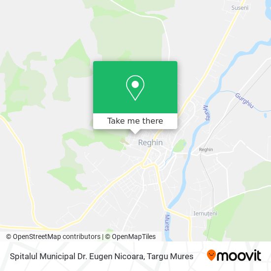Spitalul Municipal  Dr. Eugen Nicoara map