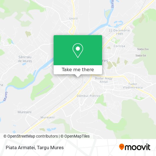 Piata Armatei map