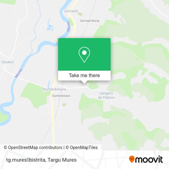 tg.mures➡️bistrita map
