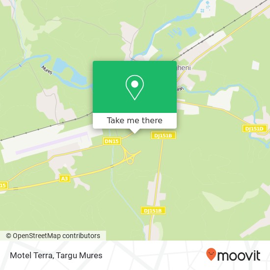 Motel Terra map