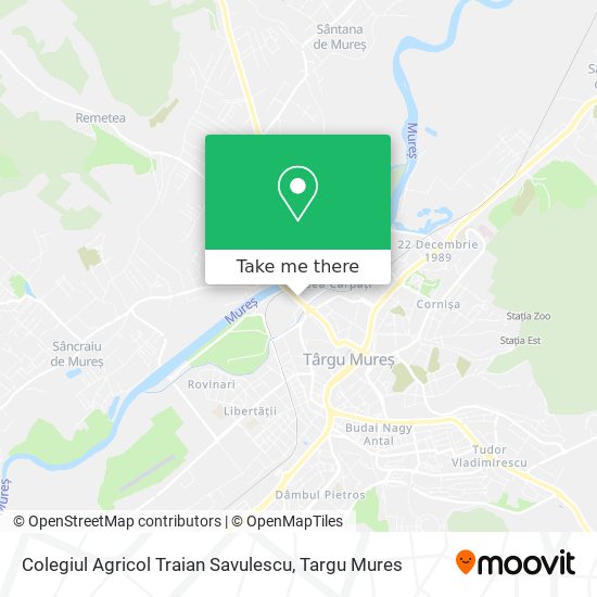 Colegiul Agricol  Traian Savulescu map