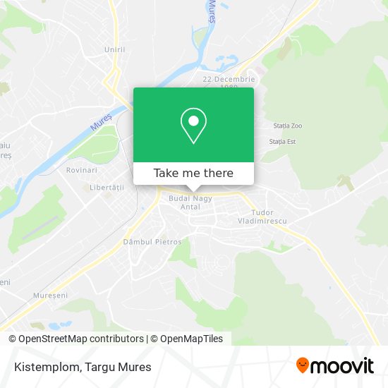 Kistemplom map