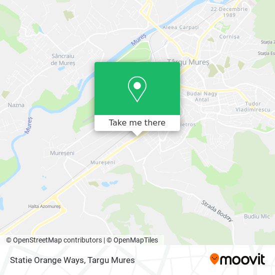 Statie Orange Ways map