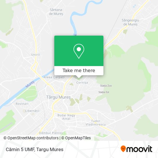 Cămin 5 UMF map