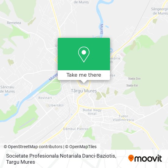 Societate Profesionala Notariala Danci-Baziotis map