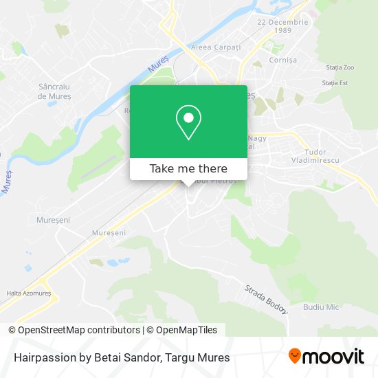 Hairpassion by Betai Sandor map