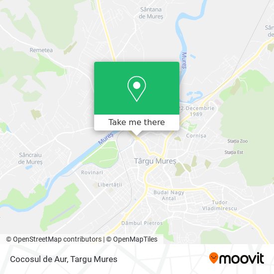 Cocosul de Aur map