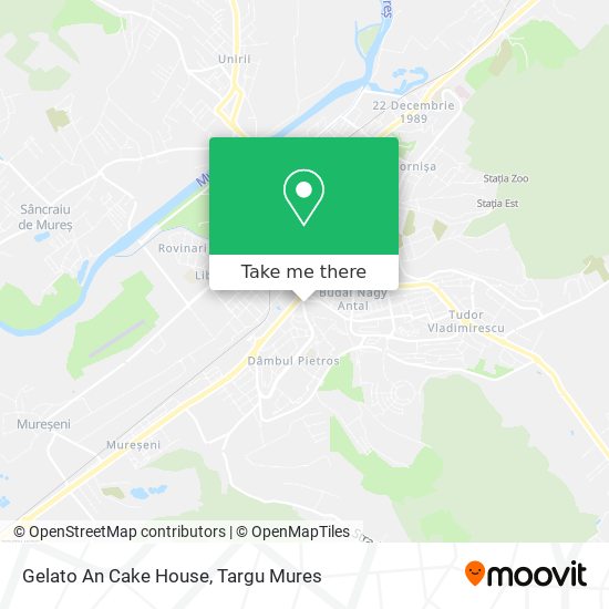 Gelato An Cake House map