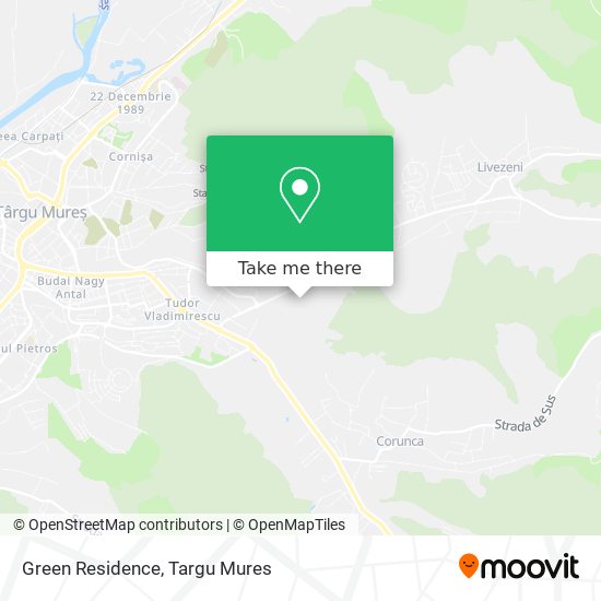 Green Residence map