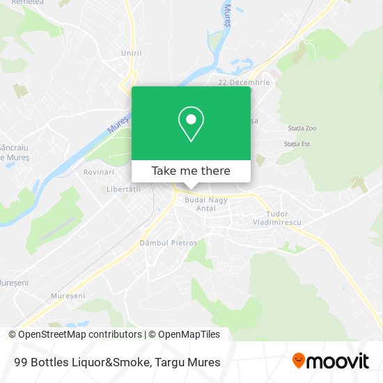 99 Bottles Liquor&Smoke map