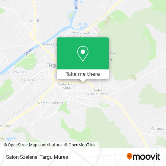 Salon Szelena map