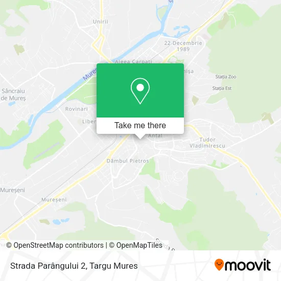 Strada Parângului 2 map