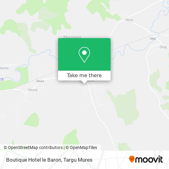 Boutique Hotel le Baron map